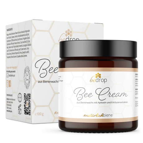Bee Cream Bienengiftsalbe und 8 Kräuterextrakte von bedrop Angebot