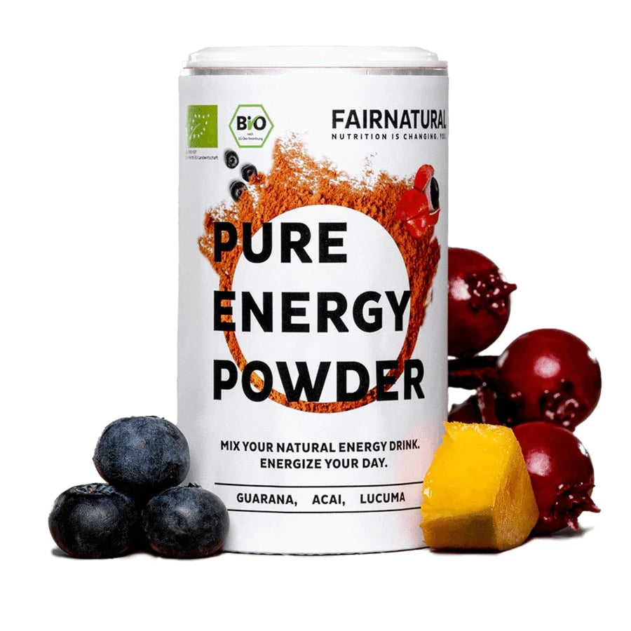 Bio Energy Drink Pulver Pure Energy Powder von Fairnatural