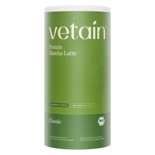 Vetain veganes Proteinpulver Matcha-Latte mit Rabattcode