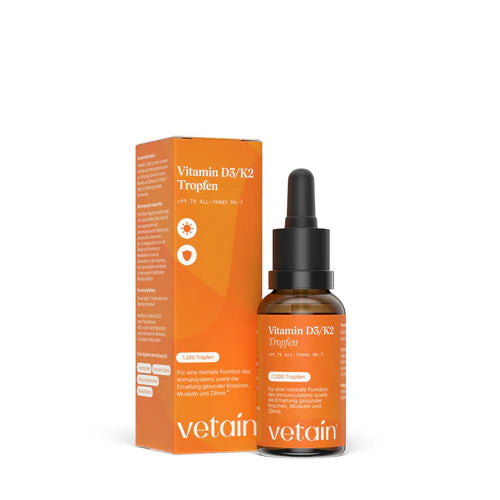 Vetain Vitamin D3 und K2 mit Rabattcode