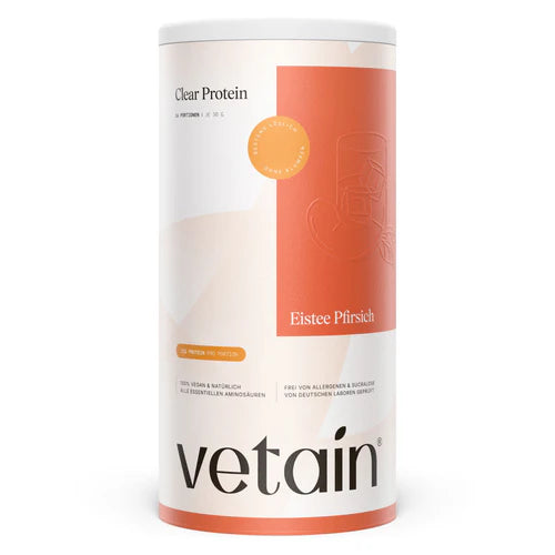 Vetain Clear Protein Eistee Pfirsich mit Rabattcode