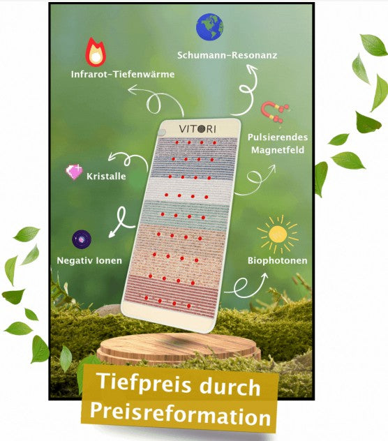 Vitori Kristallmatte reduziert Sale original Angebot mit rabattcode NU5
