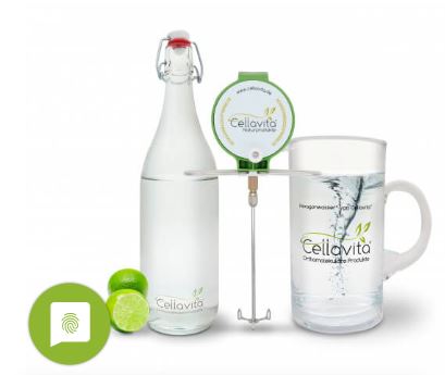 Wasserwirbler von Cellavita  für hexagon Wasser